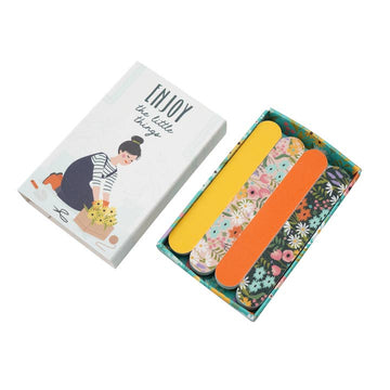 Adorable Matchbox Nail Files: Flower Market (assorted)