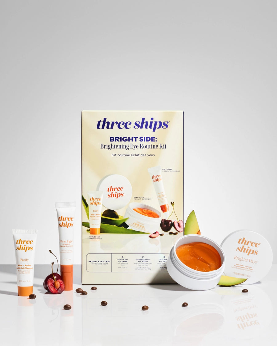 Three Ships Kit | Bright Side Brightening Eye Routine