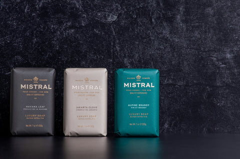 Mistral Gentleman's Journey Luxury Bar Soaps