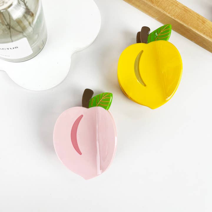 Brio & Tress Fruit Stand: Stonefruit Claw Clip