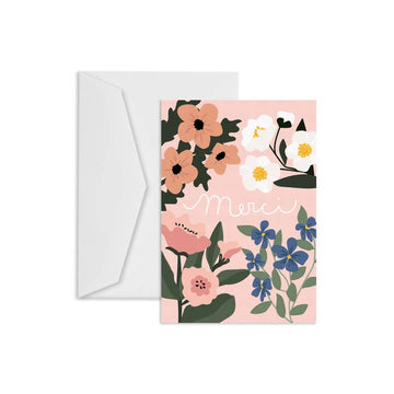 Mimi & August Premium Greeting Card: Merci