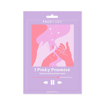 Facetory I Pinky Promise Rejuvenating Sheet Mask