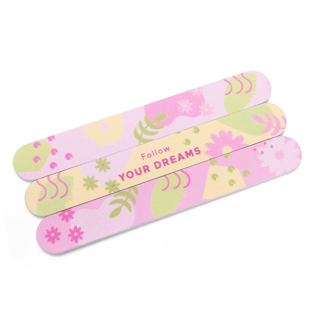 Cait + Co Fresh + Fun Single Luxe Emery Board { Assorted Colours }