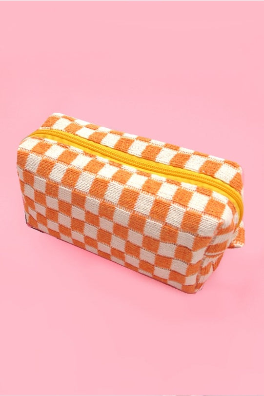 Josslyn Woven Small Cosmetic Pouch