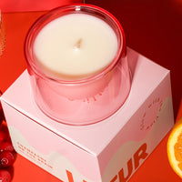 LUEUR Non-Toxic Soy Wax Candle {24hr} Champagne on The Brain