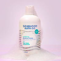 Seaweed Bath Co. Bubbling { Muscle Soak } Tea Tree Lavender