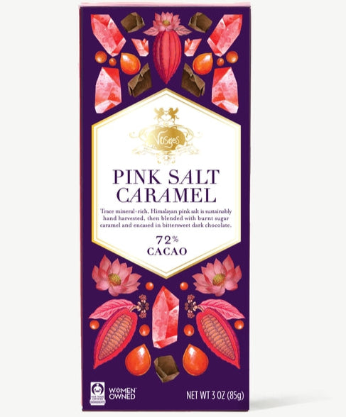 Vosges Haut-Chocolat Dark Bar (3oz) | Pink Salt Caramel