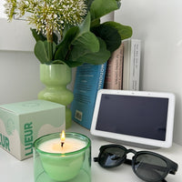 LUEUR Non-Toxic Soy Wax Candle {24hr} Lime and Shine