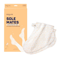 SpaLife Foot Socks EXFOLIATING | Eucalyptus Oil + Granular Walnut Shells