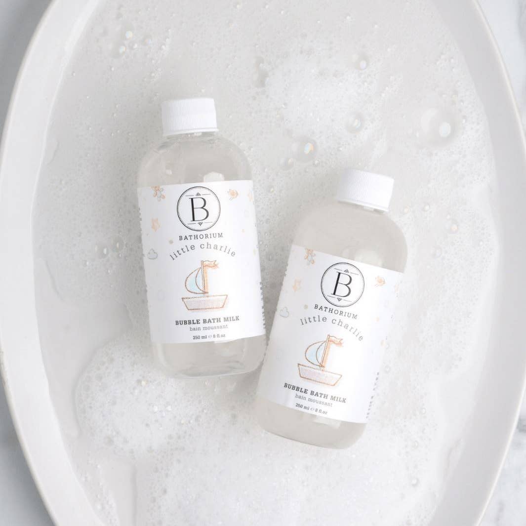 Bathorium Little Charlie Bubble Bath Milk for Newborns+