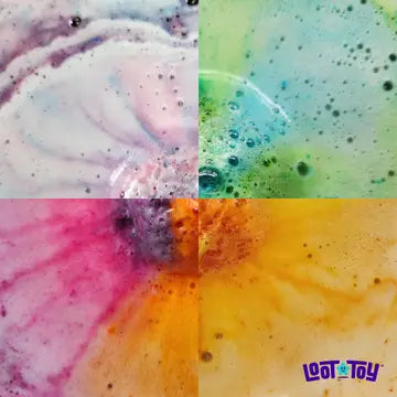 Loot Toy Company Galaxy Bombs | Swirling Fizzy Foaming Bath Fun