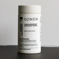 SONDR Clean Deodorant | Smarter Chemistry. Superior Performance | REFILL