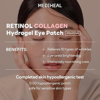 Mediheal Hydrogel Eye Pads: Retinol Collagen {60}