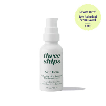 Three Ships SkinHero Calendula + 2% Bakuchiol Bio-Retinol Serum