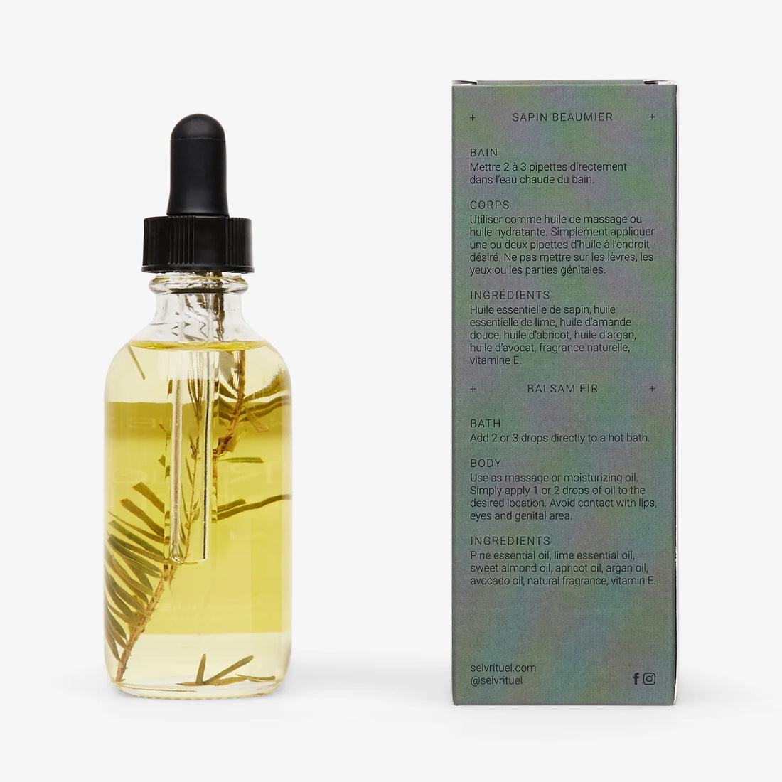 Selv Rituel Botanical Bath and Body Oil