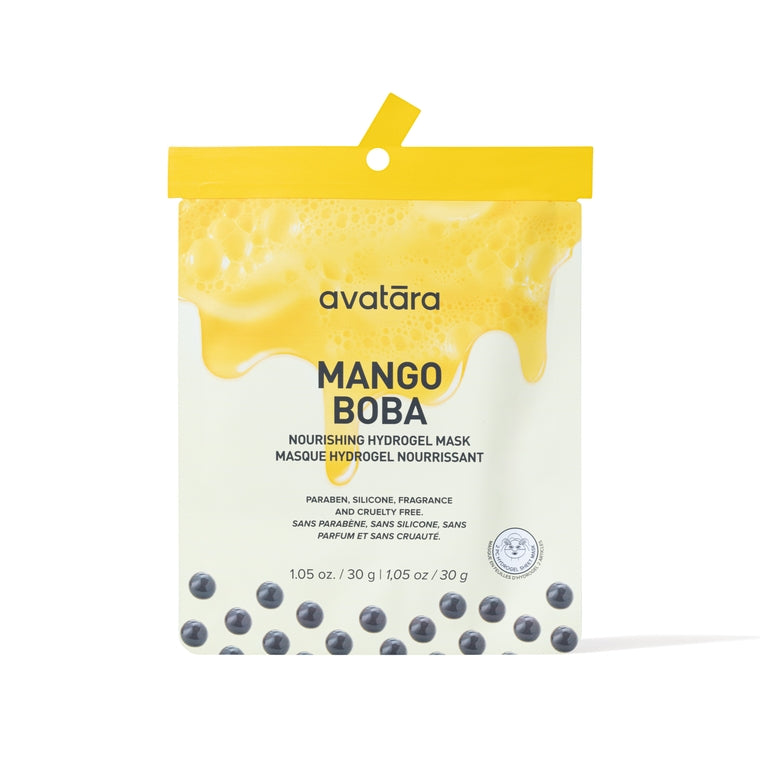 Avatara Boba Hydrogel Mask | Nourishing Mango