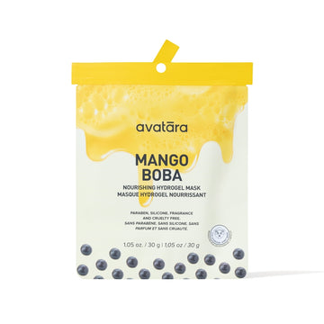 Avatara Boba Hydrogel Mask | Nourishing Mango