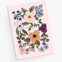 Mimi & August Premium Greeting Card: Field of Flowers