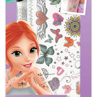 Buki France 75 Washable Tattoos: Angels & Butterflies collection