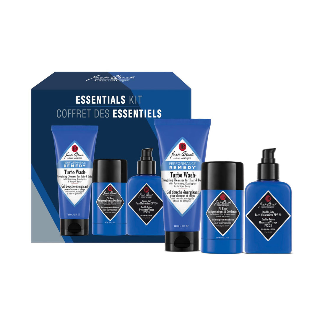 Jack Black Kit: Essential Care Kit: Ultimate Grooming Trio 2025
