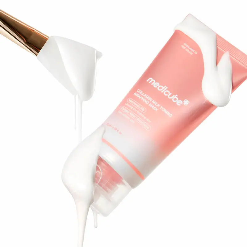 medicube Collagen  + Niacinamide Milk Toning 20 Minute Wrapping Mask