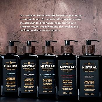 Mistral Men's Collection Rich, Hydrating Hand Wash