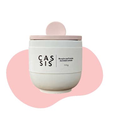 Les Citadines Pastel Pop Luxurious, Non-Toxic Candle {30hr} Cassis