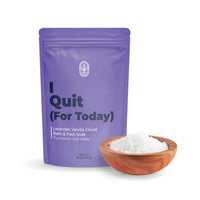 Midwest Sea Salt Co. Mood Bath & Foot Soak 16oz | I Quit (For Today)