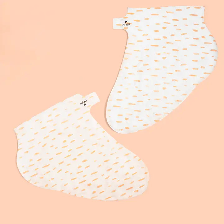 SpaLife Foot Socks EXFOLIATING | Eucalyptus Oil + Granular Walnut Shells