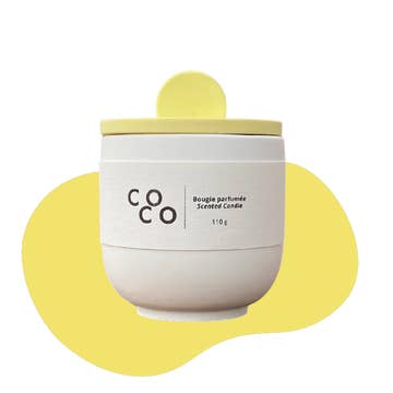 Les Citadines Pastel Pop Luxurious, Non-Toxic Candle {30hr} Coco