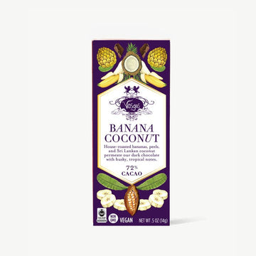 Vosges Haut-Chocolat { Mini } Dark Bar | Banana Coconut (Vegan)