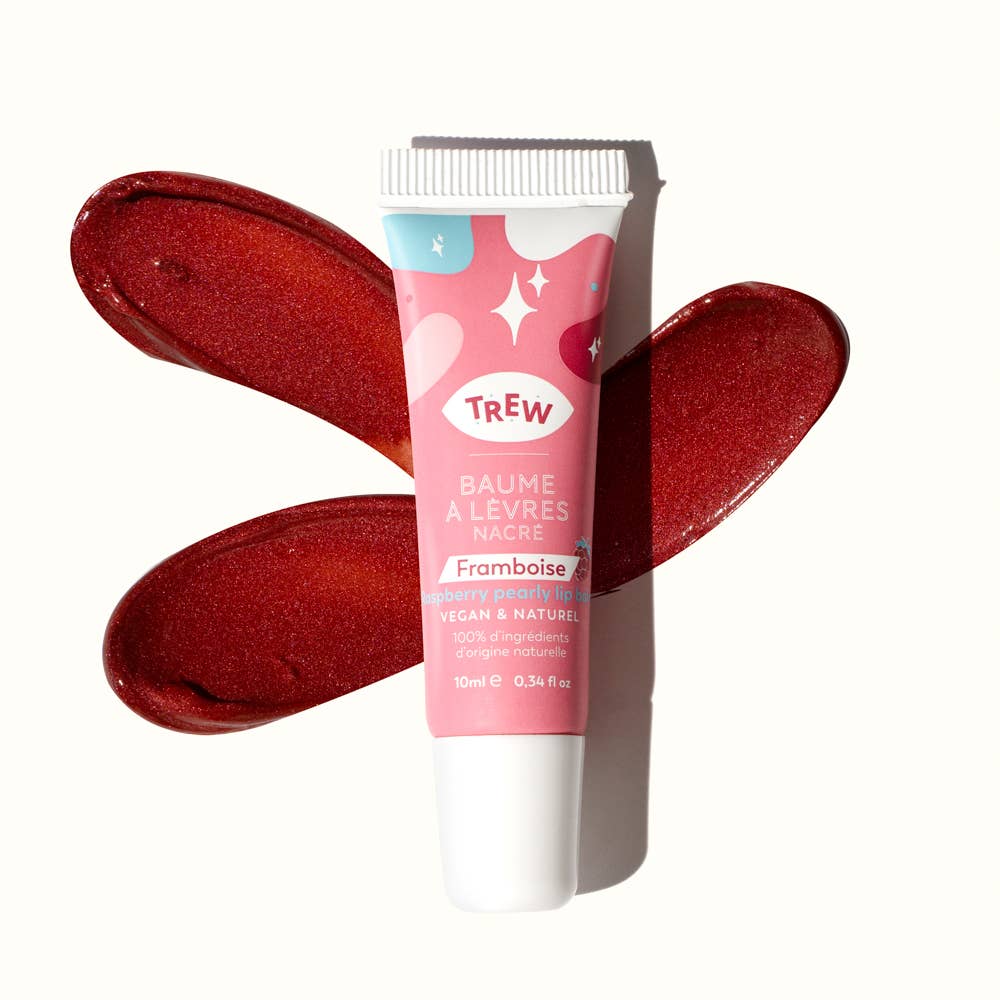 Trew 100% Natural & Vegan Tinted Lip Balm { Raspberry }