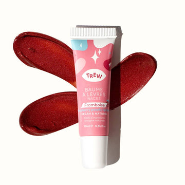 Trew 100% Natural & Vegan Tinted Lip Balm { Raspberry }