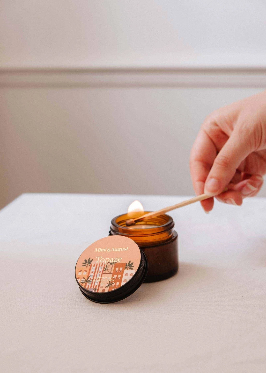 Mimi & August Eco Soy Wax 2oz Travel Candle | Topaze