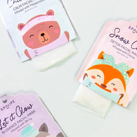 Holiday Gift Tags Facial Masks - Winter Forest Friends