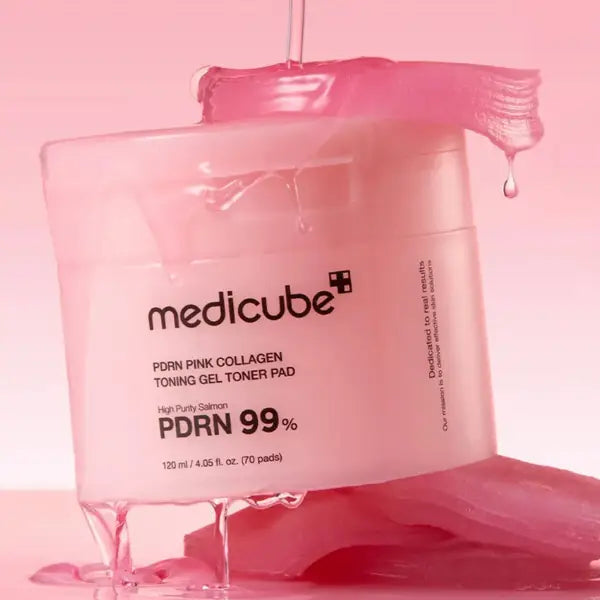 medicube PDRN Pink Collagen Toning Gel Toner Pad (70)
