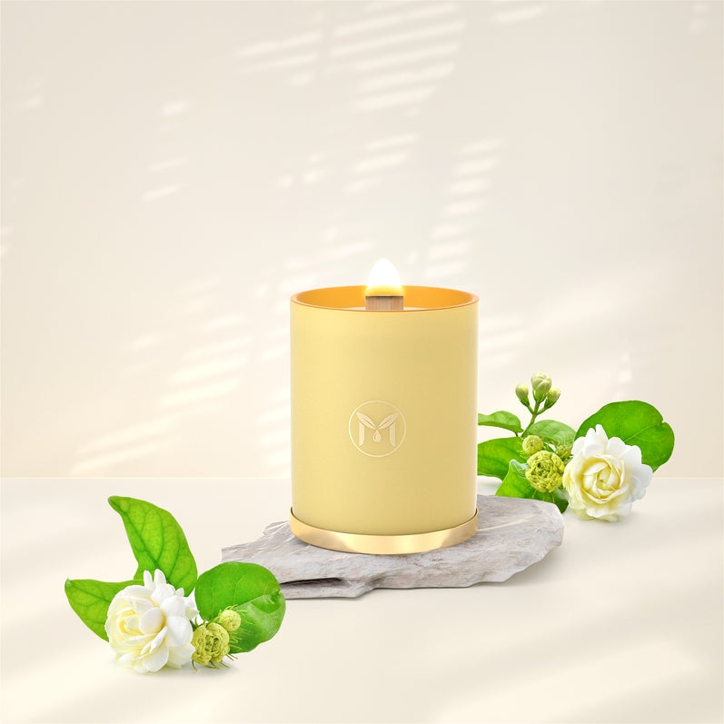 Myrrh Soy Wax Wood Wick Candle {80hr}