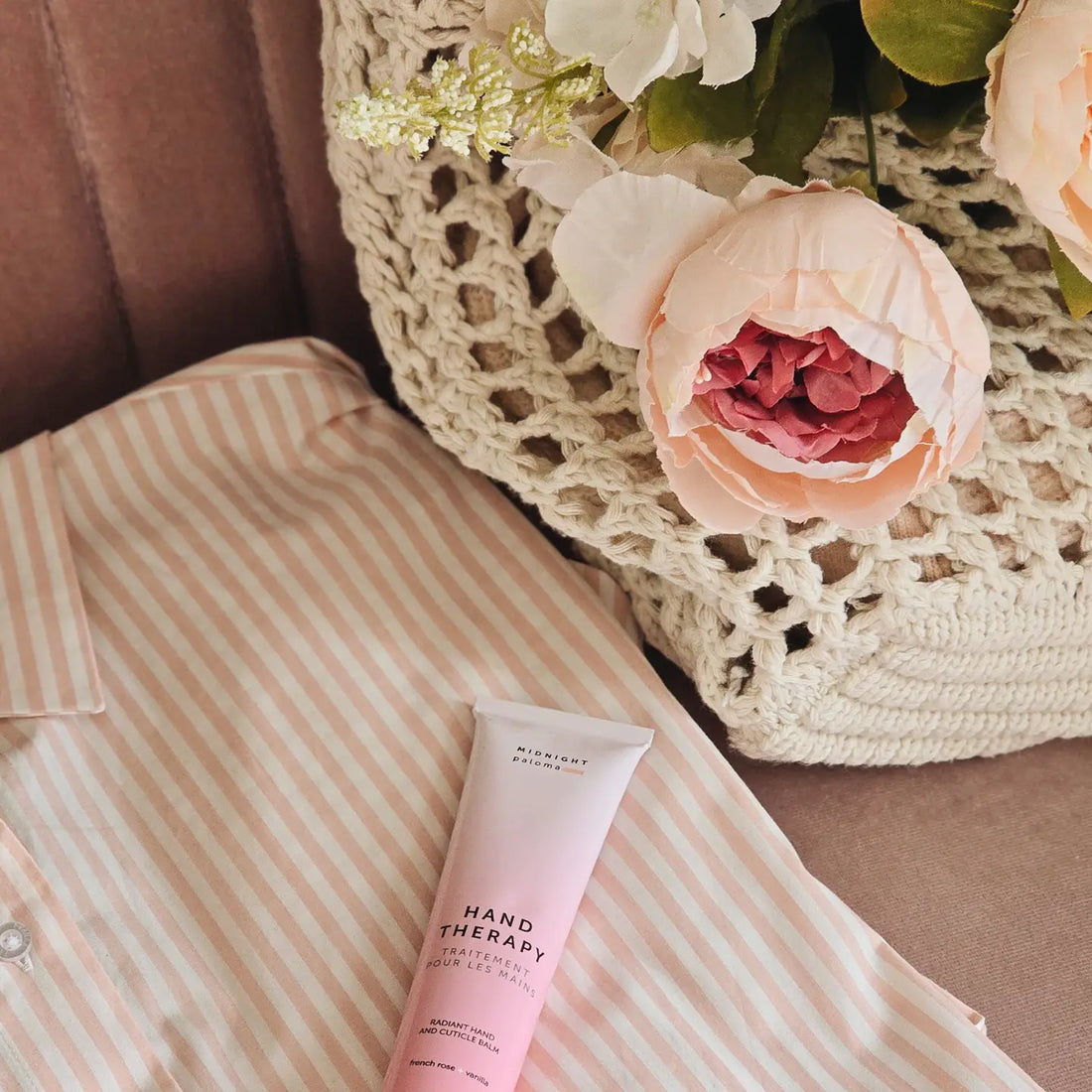 Midnight Paloma Hand Therapy: French Rose + Vanilla