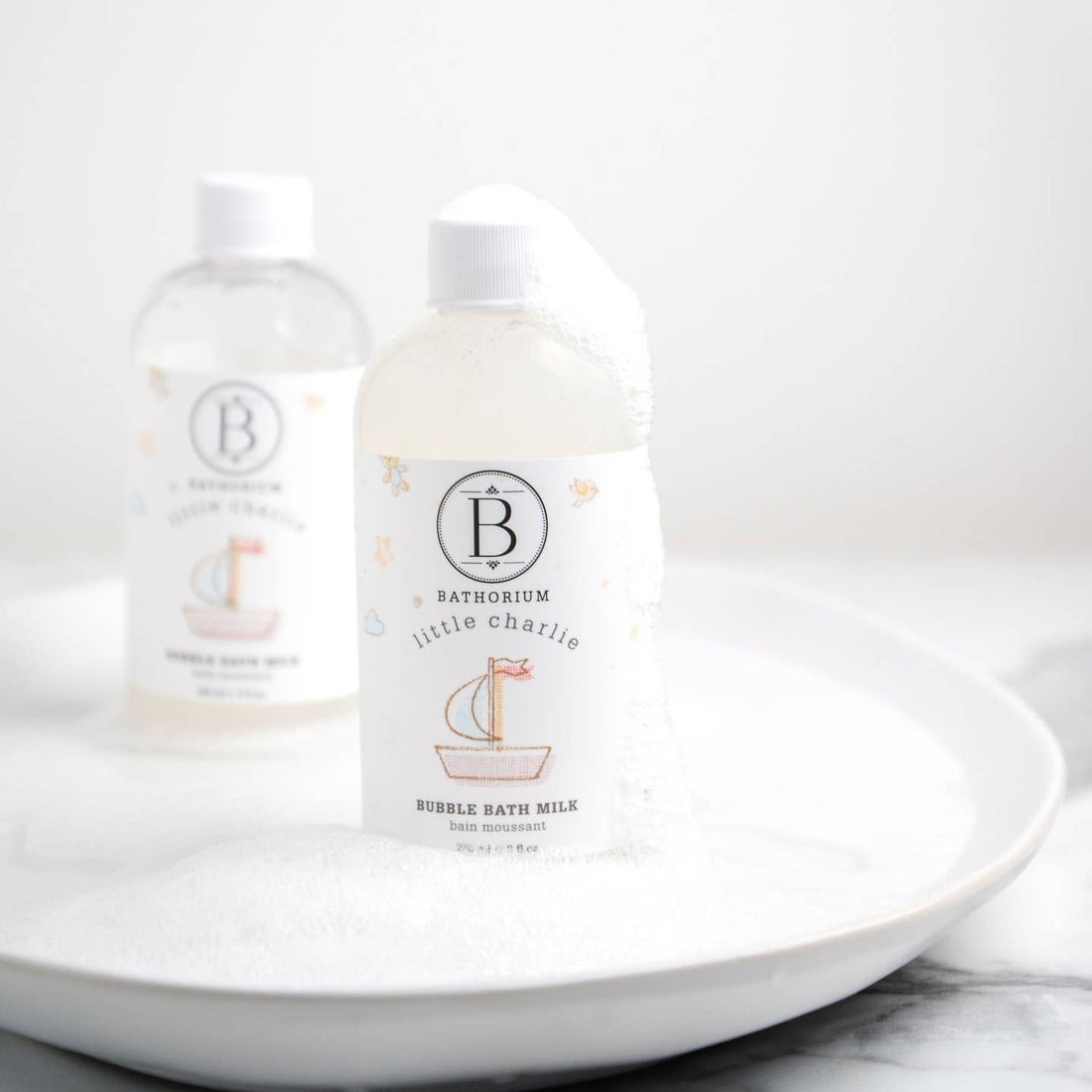 Bathorium Little Charlie Bubble Bath Milk for Newborns+