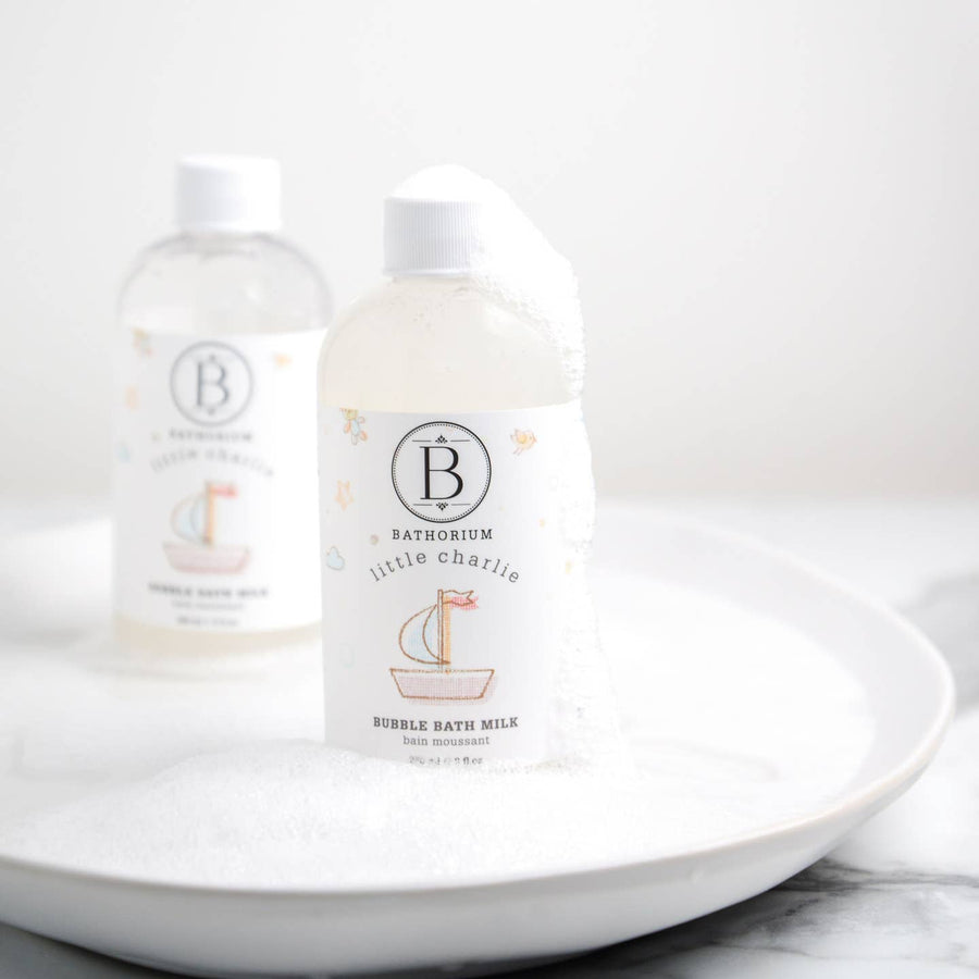 Bathorium Little Charlie Bubble Bath Milk for Newborns+