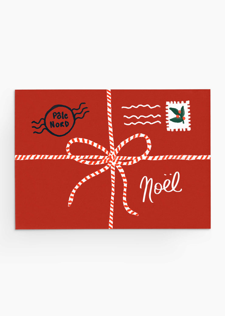 Mimi & August Premium Holiday Card: North Pole Post