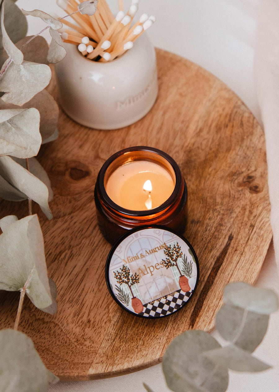 Mimi & August Eco Soy Wax 2oz Travel Candle | Alpes