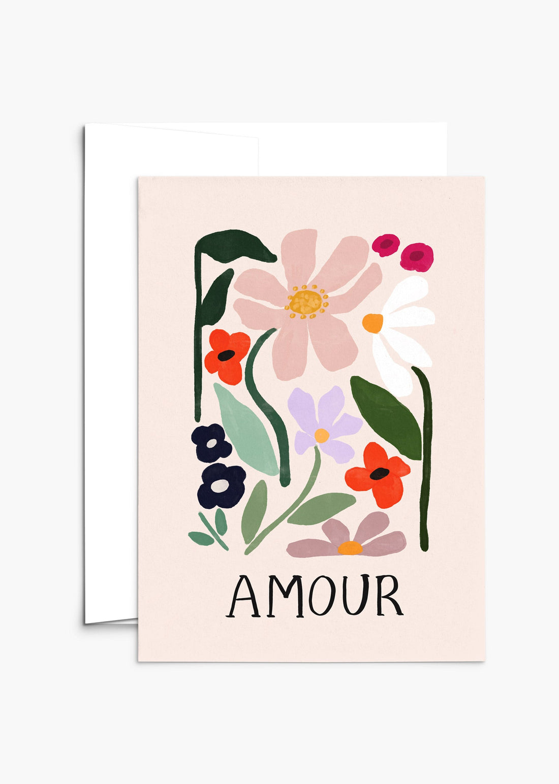 Mimi & August Premium Greeting Card: Amour