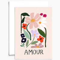 Mimi & August Premium Greeting Card: Amour