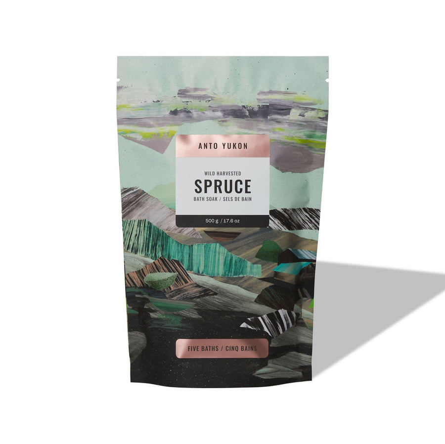 Anto Yukon Bath Soak 100g packette: Foaming Spruce