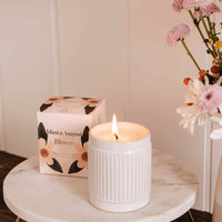 Mimi & August Eco Soy Wax Candle {50hr} in Reusable Ceramic Jar: Bloom