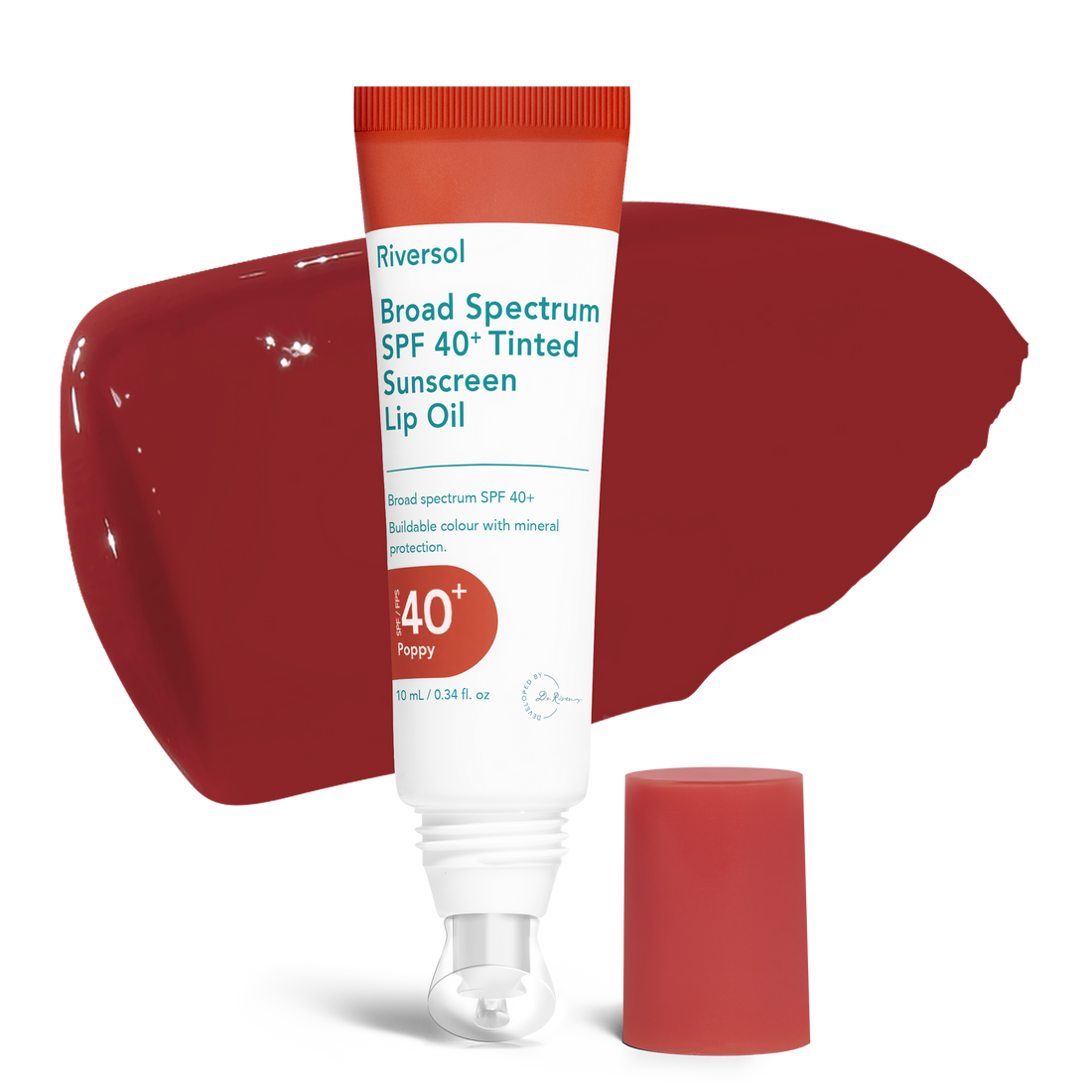 Riversol SPF 40+ Broad Spectrum Tinted Sunscreen Lip Oil