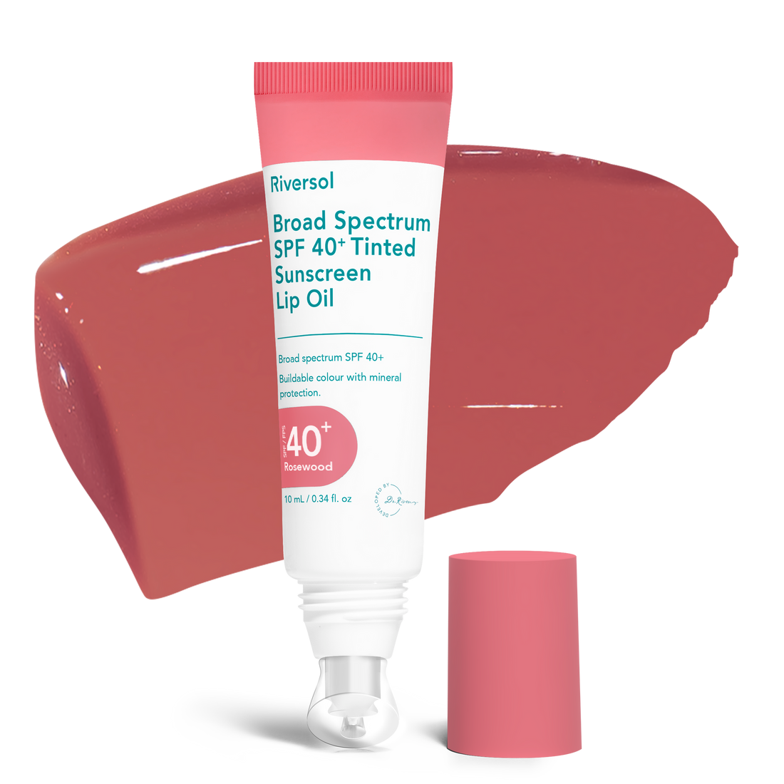 Riversol SPF 40+ Broad Spectrum Tinted Sunscreen Lip Oil