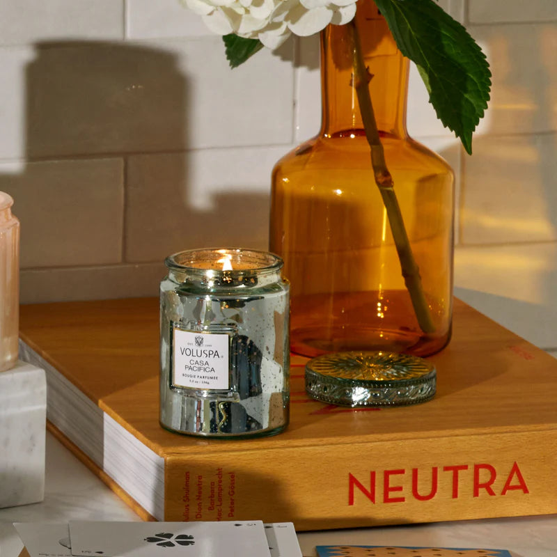 Voluspa Vermeil Small Jar + Lid Candle 50hr