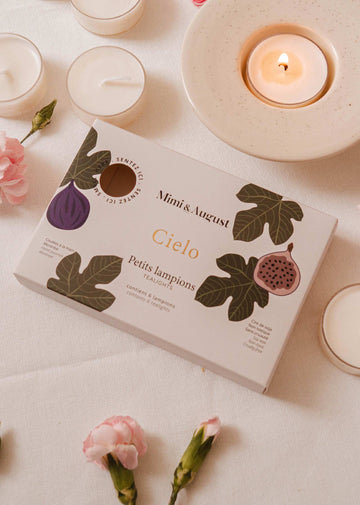 Mimi & August Eco Soy Wax Tealight Candle Set | Cielo